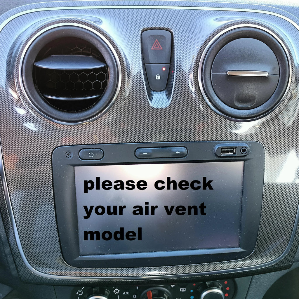 Phone mount for Dacia air vent - II series - 2012-2020